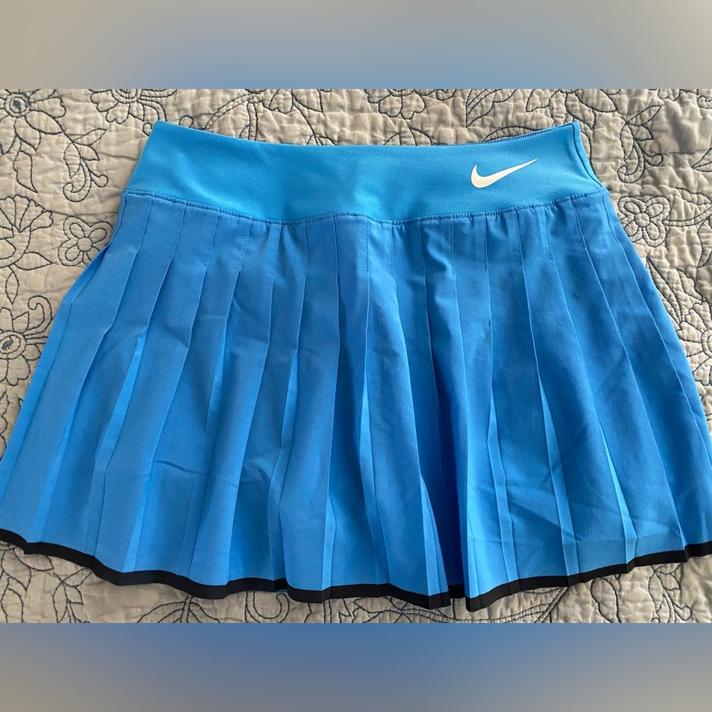Nike Pleated Blue Tennis Skirt S